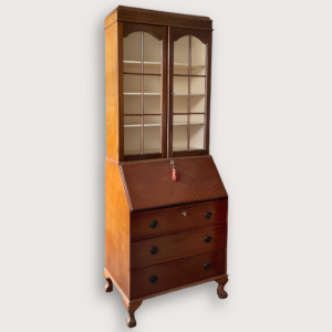 Secretaire bookcase estilo chippendale